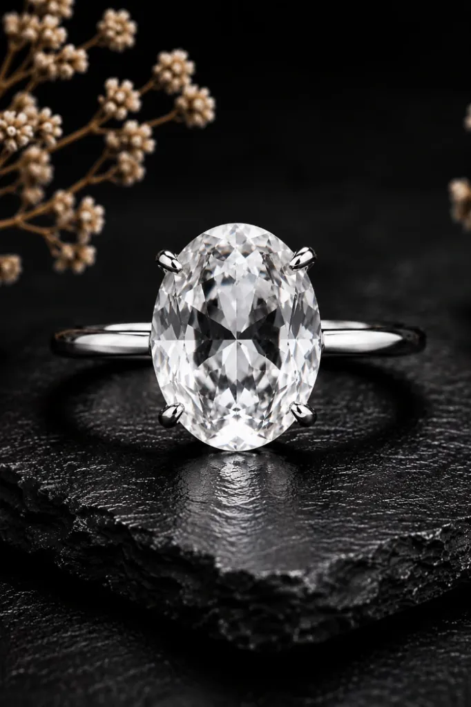 CLEAR QUARTZ RING