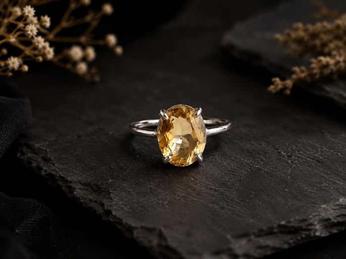CITRINE RING